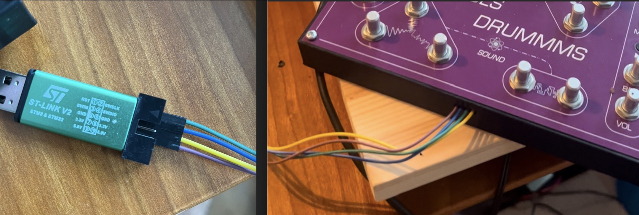 STM32 drum machine flash